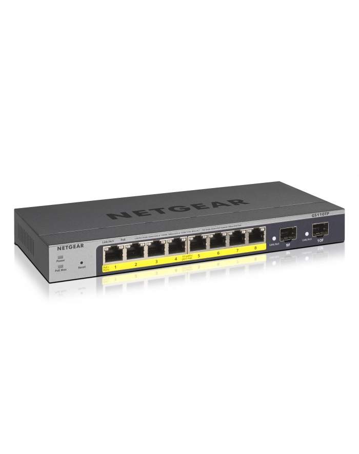 NETGEAR GS110TP-300EUS 8P GE POE SMART MANAGED PRO główny