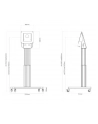 newstar Wózek do do Microsoft Hub 2S NM-HUB2LIFT SILVER - nr 7