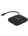 Czytnik kart Delock micro USB 2.0 OTG All in One + Hub - nr 2