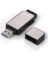 Czytnik kart Hama SD/microSD USB 3.0 srebrny - nr 15