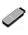Czytnik kart Hama SD/microSD USB 3.0 srebrny - nr 1