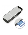 Czytnik kart Hama SD/microSD USB 3.0 srebrny - nr 4