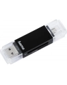 Czytnik kart Hama Basic SD/microSD 2W1 USB/microUSB 2.0 czarny OTG - nr 13