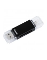 Czytnik kart Hama Basic SD/microSD 2W1 USB/microUSB 2.0 czarny OTG - nr 2