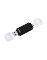 Czytnik kart Hama Basic SD/microSD 2W1 USB/microUSB 2.0 czarny OTG - nr 9