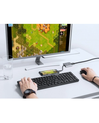 natec Multi Port Fowler mini USB-C PD, USB 3.0, HDMI 4K nr 2