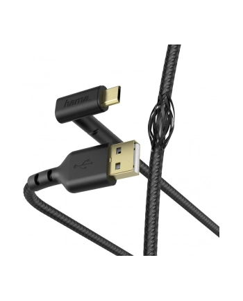 Kabel USB 2.0 Hama Data, ''Stand'' Micro-USB, 1,5M, czarny nr 2