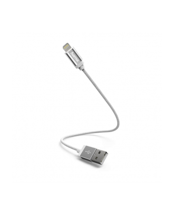 Kabel USB 2.0 Hama Data, Lightning, 0,2M biały