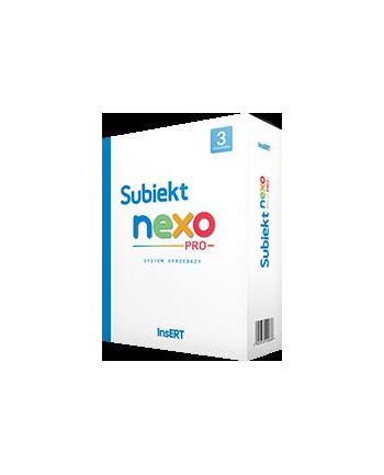 InsERT- Subiekt nexo PRO - 3 st.