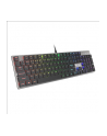 Klawiatura przewodowa Genesis Thor 420 Gaming Outemu Blue podświetlenie RGB srebrna - nr 4