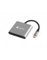 natec Multi Port Fowler mini USB-C PD, USB 3.0, HDMI 4K - nr 33