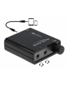 Wzmacniacz słuchawkowy Delock Minijack - 2x Minijack + micro USB czarny - nr 8