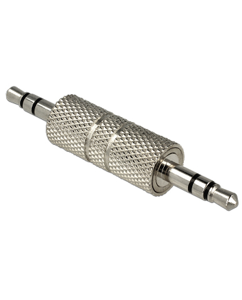 Adapter Delock Minijack 3,5mm - Minjack 3,5mm M/M srebrny metalowa obudowa nr 1