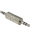 Adapter Delock Minijack 3,5mm - Minjack 3,5mm M/M srebrny metalowa obudowa - nr 10