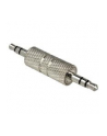 Adapter Delock Minijack 3,5mm - Minjack 3,5mm M/M srebrny metalowa obudowa - nr 4