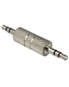 Adapter Delock Minijack 3,5mm - Minjack 3,5mm M/M srebrny metalowa obudowa - nr 7