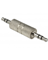 Adapter Delock Minijack 3,5mm - Minjack 3,5mm M/M srebrny metalowa obudowa - nr 8