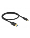 Kabel Delock USB-C - USB-A 3.1 Gen 2 0,5m czarny - nr 15