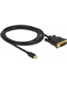 Kabel adapter Delock mini DisplayPort -> DVI-D M/M 2m czarny - nr 20