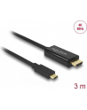 Kabel adapter Delock USB-C - HDMI (DisplayPort Alternate Mode) M/M 3m czarny - nr 14