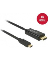 Kabel adapter Delock USB-C - HDMI (DisplayPort Alternate Mode) M/M 3m czarny - nr 16