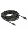 Kabel USB 3.1 Gen1 Delock USB-A(M) - USB-B (M) 20m czarny aktywny - nr 3