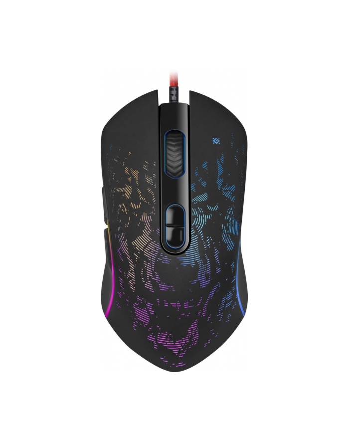 Mysz przewodowa Defender WITCHER GM-990 3200dpi 6P Gaming RGB + GRA główny