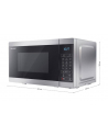 sharp Kuchenka mikrofalowa 20L YC-MG02E-S - nr 4