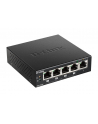 d-link Przełącznik niezarządzalny DES-1005P 5x 10/100 1x PoE Desktop - nr 3