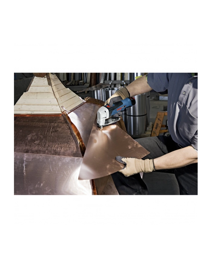 Bosch Cordless Metal Shear GSC 12V-13, 12V L-BOXX (bez batteri i ładowarki, dostępne osobno) 060192610A główny