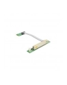 DeLOCK Riser card Mini PCI Express> 1 x PCI riser card (with flexible cable 13 cm leftist) - nr 7