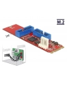 DeLOCK M.2 Key B + M male> 2 x USB 3.0 pin header, converter (converter) - nr 2