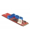 DeLOCK M.2 Key B + M male> 2 x USB 3.0 pin header, converter (converter) - nr 32