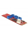 DeLOCK M.2 Key B + M male> 2 x USB 3.0 pin header, converter (converter) - nr 3