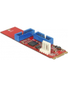 DeLOCK M.2 Key B + M male> 2 x USB 3.0 pin header, converter (converter) - nr 18