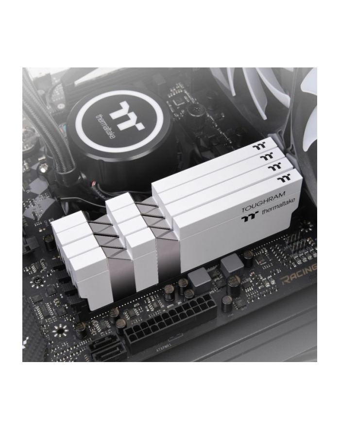 Thermaltake DDR4 - 16 GB -4400 - CL - 19 - Dual kit, TOUGHRAM (white / silver, R020D408GX2-4400C19A) główny