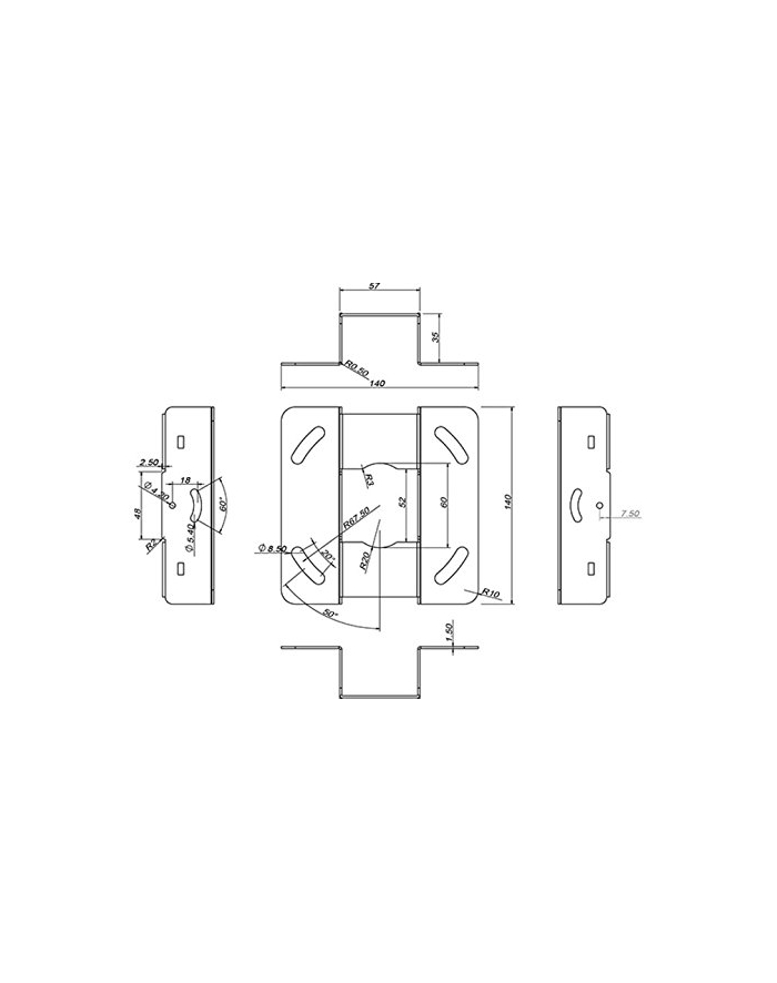 HAGOR Fine Tune S-200, Ceiling Mount (White) główny