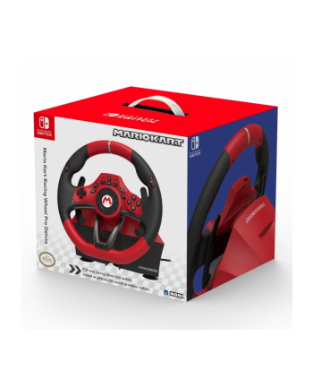 HORI Mario Kart Racing Wheel Pro Deluxe, steering wheel (red / black)