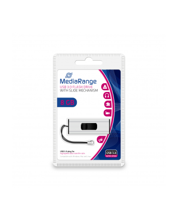 Media Range 8 GB, USB stick (silver / black, USB 3.2 A gene 1)