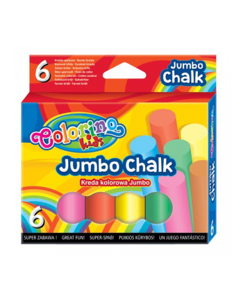 patio Kreda kolorowa Jumbo 6 szt Colorino Kids 65818