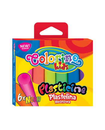 patio Plastelina 6 kol. Neon Colorino Kids 42666