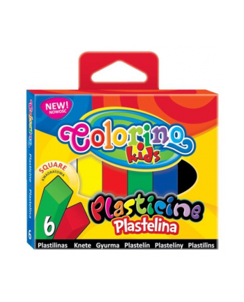 patio Plastelina 6 kol. kwadratowa Colorino Kids new 57400