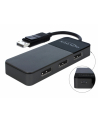 DeLOCK DisplayPort Splitter 1.4 1x DisplayPort> 3x DisplayPort (black, 30cm) - nr 4