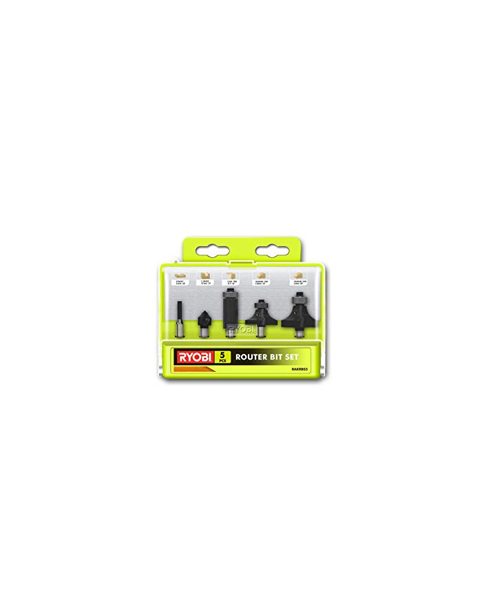 Ryobi 5-piece cutter set 6 mm RAKRBS5 - 5132003828 główny