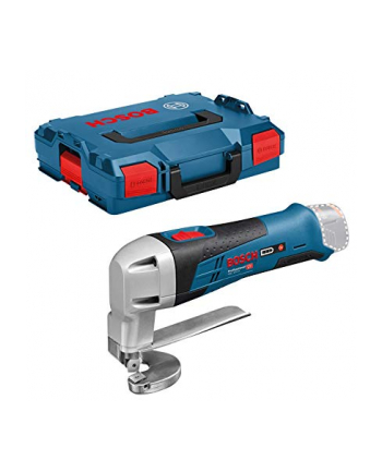 Bosch Cordless Metal Shear GSC 12V-13, 12V L-BOXX (bez batteri i ładowarki, dostępne osobno) 060192610A