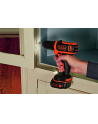 black+decker BLACK + DECKER Cordless Drill BDCDD12BAFC, 10,8Volt (black / orange, suitcases, 2x Li-Ion battery 1.5Ah, 100-piece accessory kit) - nr 12