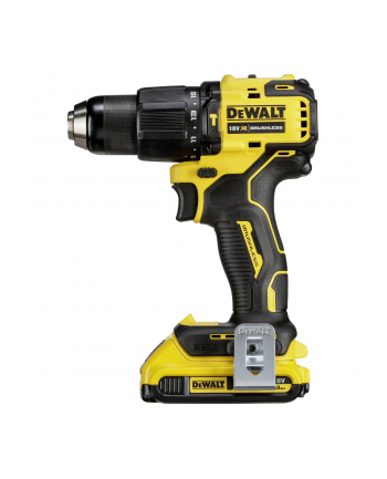 DeWalt cordless hammer DCD709D2T, 18 Volt (yellow / black, T-STAK box, 2x Li-ion battery 2.0 Ah)