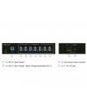 DeLOCK External Industrial Hub 7 x USB 3.0 Type-A USB hub (Black, with 15 kV ESD protection) - nr 10