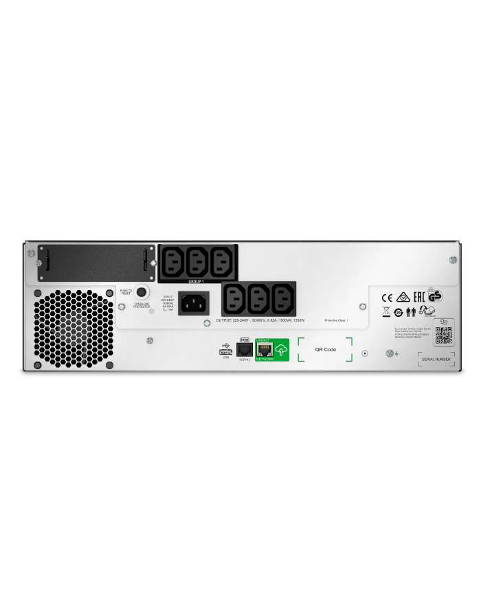 apc Smart-UPS z akumulatorem litowo-jonowym SMTL1500RMI3UC 1.5kVA/1.35kW 3U 6xC13 BATERIE Li-Ion główny