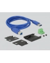 DeLOCK External Industrial Hub 7 x USB 3.0 Type-A USB hub (Black, with 15 kV ESD protection) - nr 12